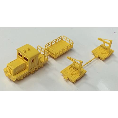 Greenmax N Gauge 2528 Pre-painted Track Maintenance Vehicle (Yellow)