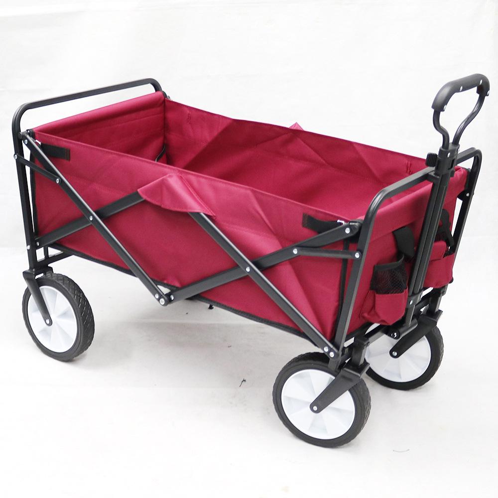 Folding Outdoor Camping Cart – Compact Handcart for Cargo and Cross-Border Trade