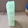 Slanted Pen Holder Lipstick Storage Box Four-compartment Cute Multi-functional Pen Holder for Students' Desks