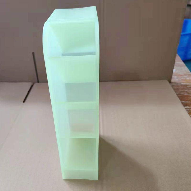 Slanted Pen Holder Lipstick Storage Box Four-compartment Cute Multi-functional Pen Holder for Students' Desks
