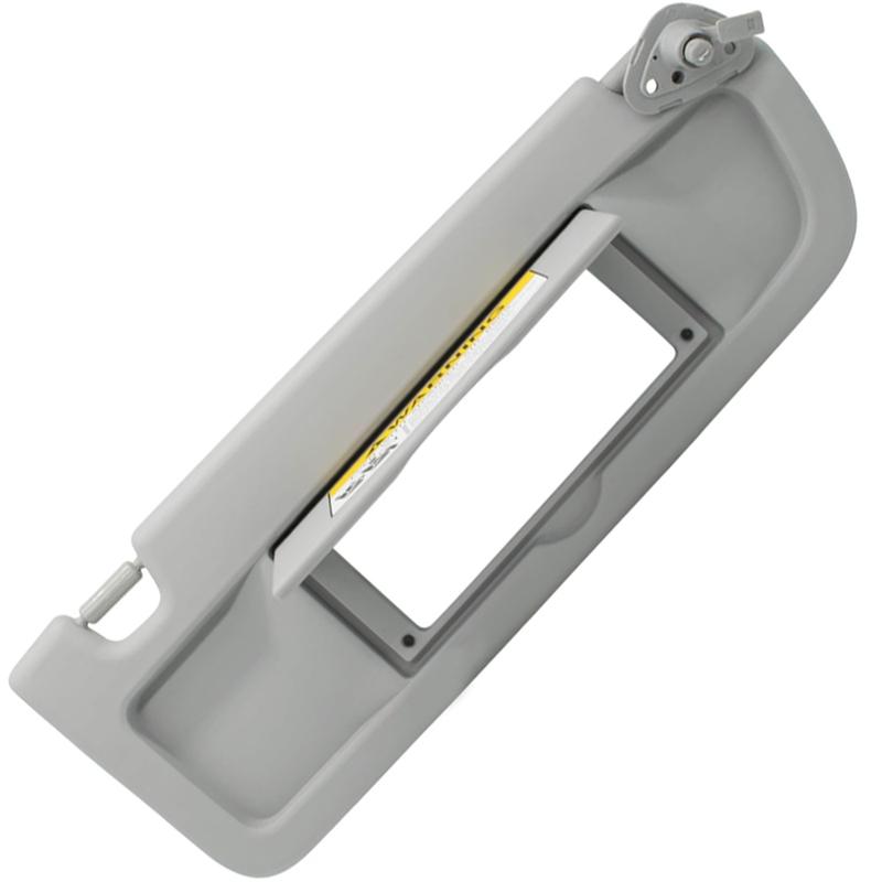 Car Sun Visor with Mirror Beige/Gray for Honda Civic 2006 2007 2008 2009 2010 2011 83280-SNA-A01ZA Left Hand Drive