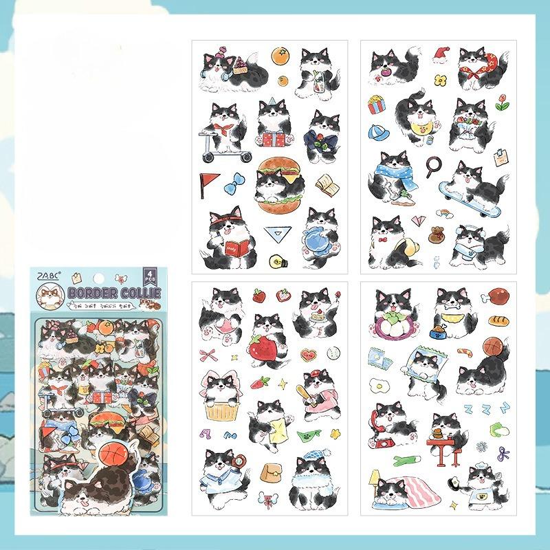 New Products Have Cute Dogs Cute Cartoon Creative Stickers Children's Hand Account Materials Diy Stickers