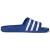 adidas Adilette Aqua Outdoor Flat Sports Rubber Sole Non-Slip Slide Sandals Women Footwear Blue White EG1605