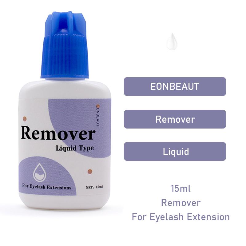 eonbeaut Entferner Pro Gel Liquid Wimpernverlängerungen liefert Make-up-Tools