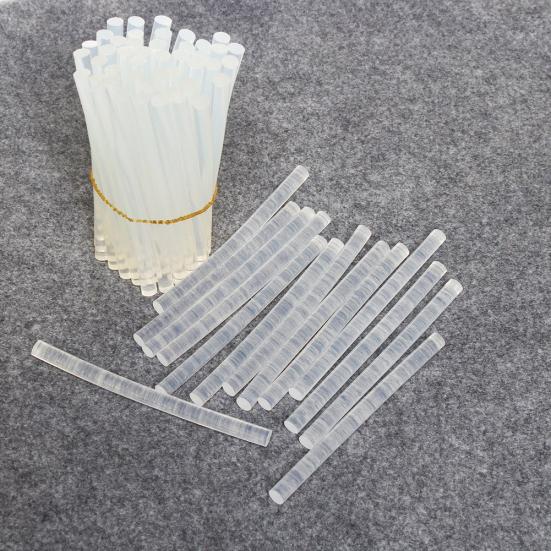 60Pcs 7x100mm Transparent Adhesive Hot Melt Glue Sticks DIY Repair Accessories