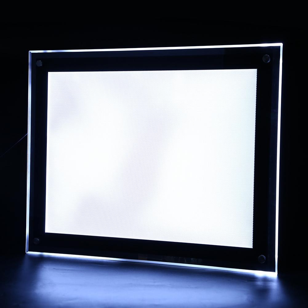 A3 LED Light Box Advertising Acrylic Snap Frame Backlit Board Poster Display (A3 )