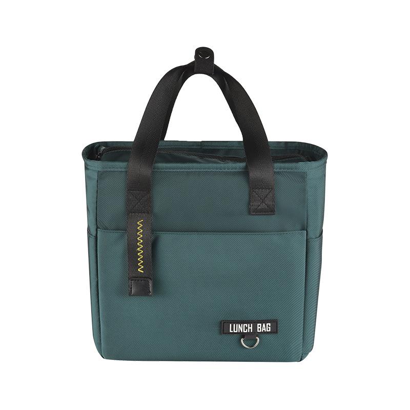Korean-Style Fashion Insulated Lunch Bag: Handheld Picnic & Bento Bag