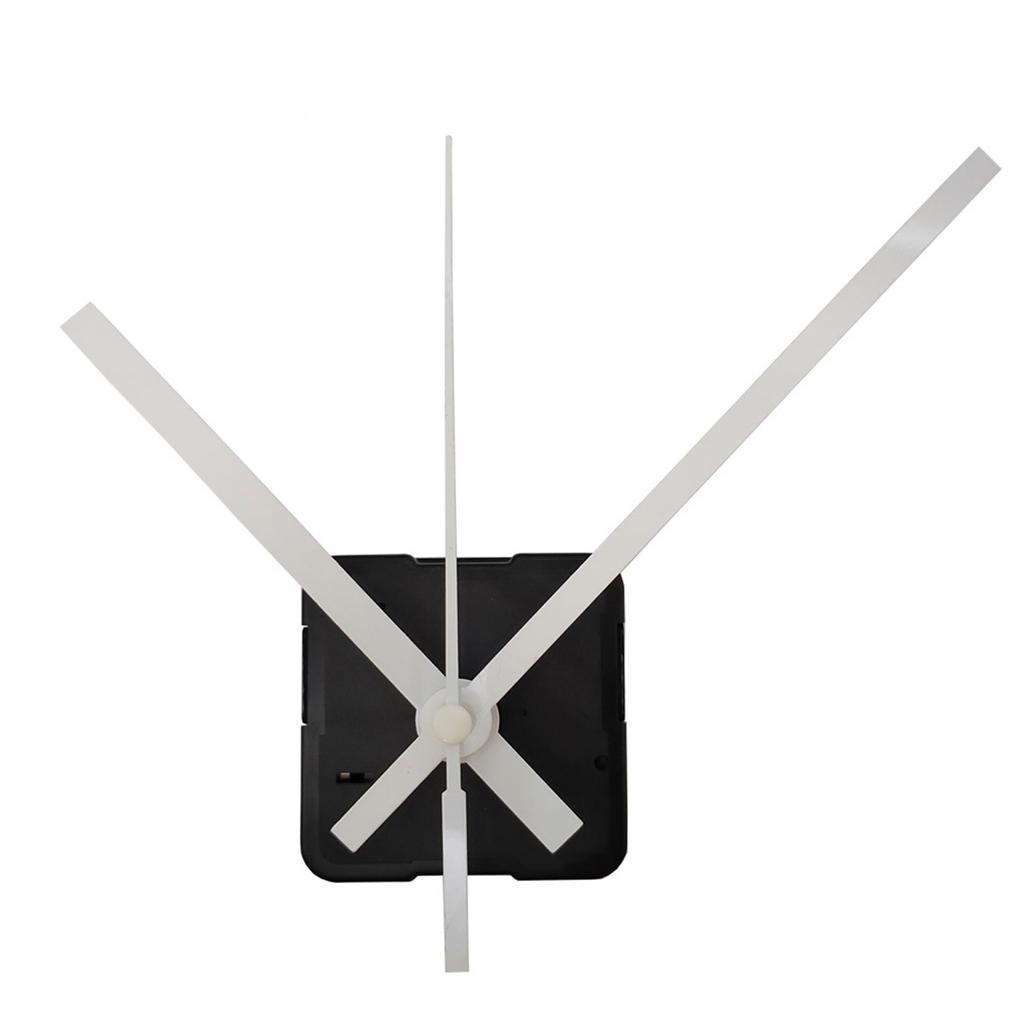 Quiet Quartzs Clock Movement Mechanism with Long Shaft Thread Motor and Metal Hands Kits for Clock Crafting Projects