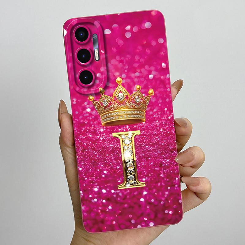 For Tecno Pova 3 6.9" Case Crown Letters Liquid SIlicone Soft TPU Phone Cases For Tecno Pova3 LF7n Camera Protection Back Cover