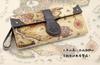 [Wachifield] Dayan Genuine Leather Antique Map Long Wallet