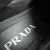 Excellent PRADA Low cut sneakers macro Triangle logo Re-Nylon leather black 35.5 1E661M Used
