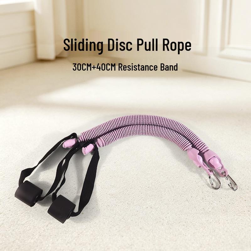 Silent Pilates Fitness Sliding Disc - Home Trainer for Men & Women, Abs, Hips & Legs.