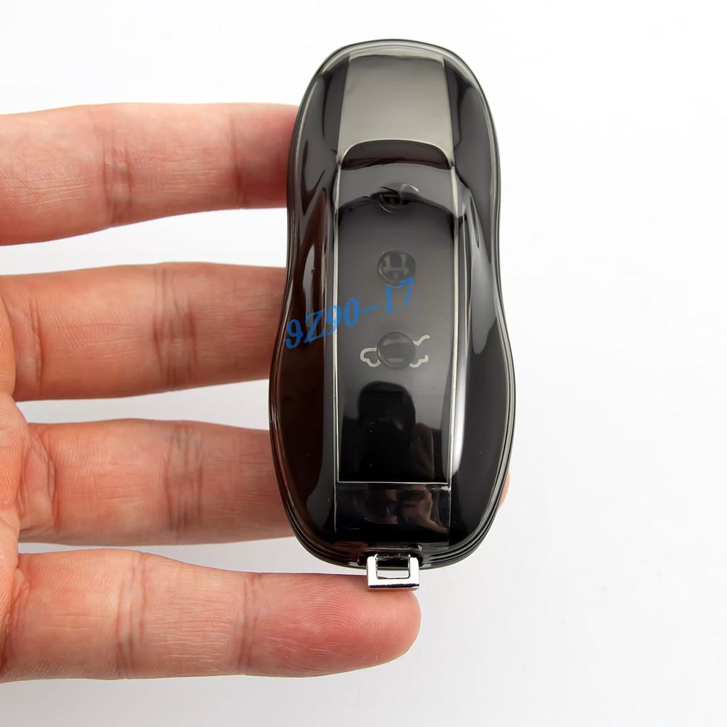 Clear Transparent Black Tpu Car Smart Key Cover Case For 2011- Porsche Cayenne Panamera Macan 718 Boxster Cayman Spyder 911
