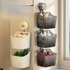 Garlic and Ginger Storage Box, Kitchen Storage Box, Wall-mounted Storage Basket, Wall-mounted Storage Basket, Kitchen Storage Rack
