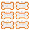 Wholesale 20Pcs Bone Dog ID Tag For Dogs Anti-lost Dog Tag Engraved Pet Name Phone Number ID Tags NamePlate Pendant