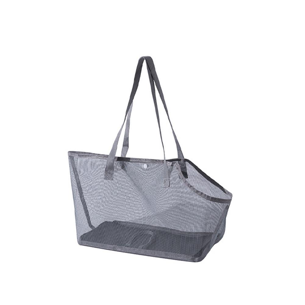 Breathable Mesh Pet Carrier Bag Portable Dog Travel Bag Foldable Pet Tote  for Dogs and Cats
