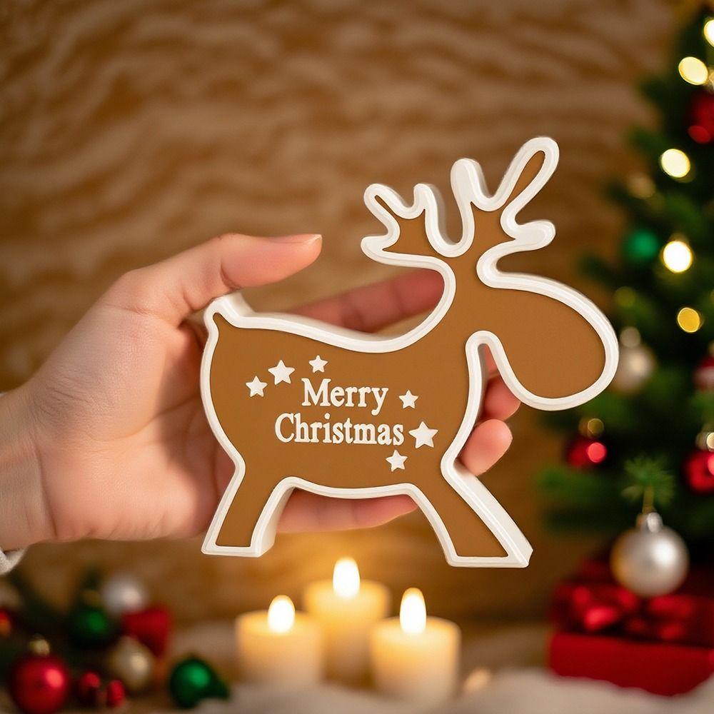 Silicone Resin Candle Mold Elk Snowflake Ornament Mould Transparent Candle Making Kit