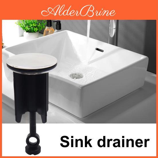 Sink Sink Strainer Adjustable Height Plug Easy Installation Universal Sink Stopper For Kitchen Bathroom