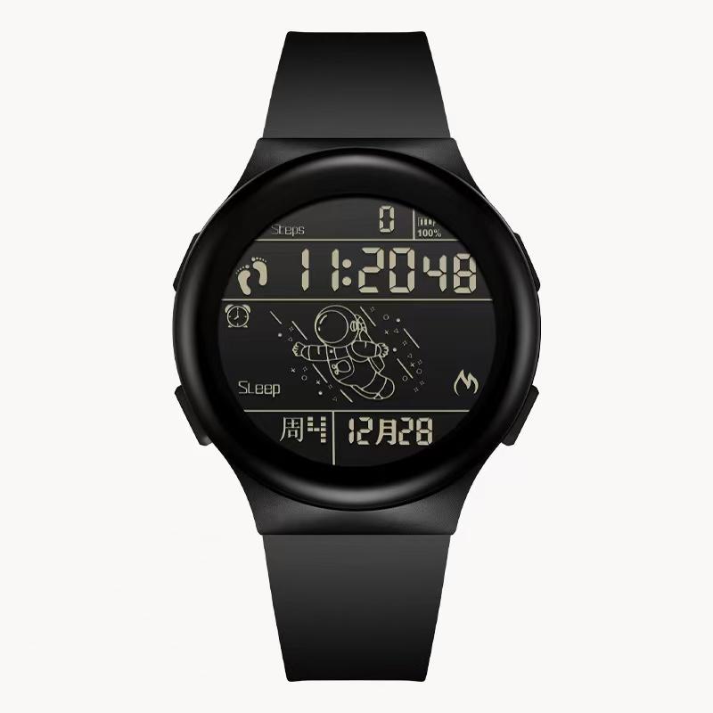 2026 Circular Pattern Astronaut Watch 50M Waterproof Men s Watch Shockproof Sports Multifunctional Men s Digital Watch Clock