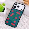Red Cherry Summer Fruit Shockproof Phone Case for iPhone 17 Air 16e 15 11 12 14 13 Pro Max Cover Coque