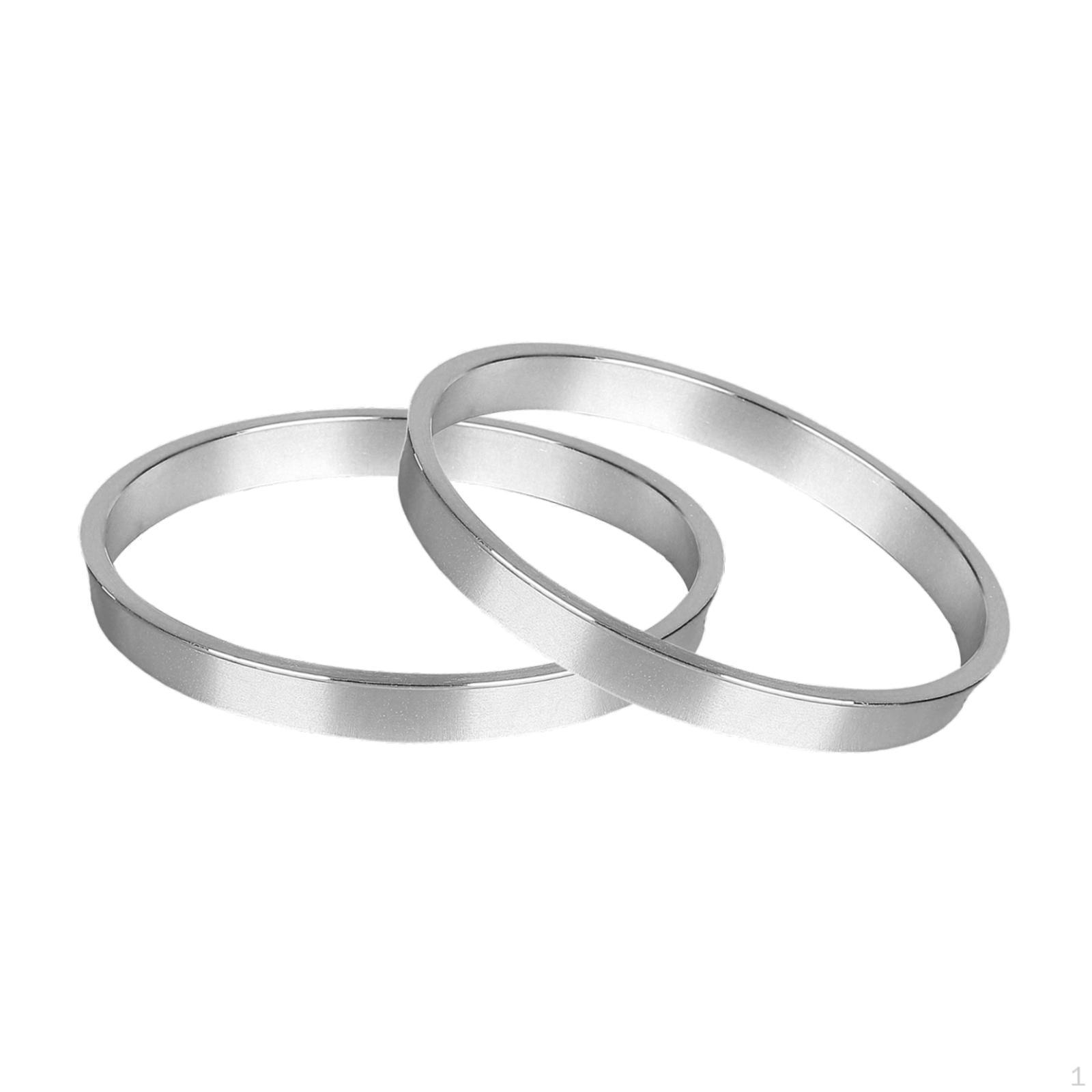 

2 шт. Алюминиевые уплотнительные кольца для машины для запайки стаканов для бабл-ти, Кольца для запайщика стаканов, Замена 95 to 90