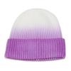 Winter hat children's color splicing tie-dye wool hat casual versatile knitted hat children