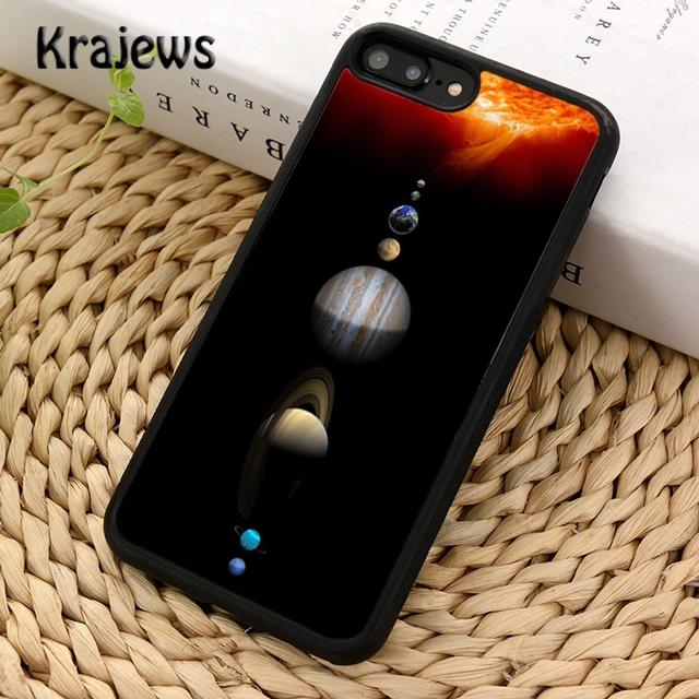 Krajews Solar System Planet Constellations Phone Case For iPhone 17 Air 16 15 14 plus 11 12 13 pro max coque Fundas