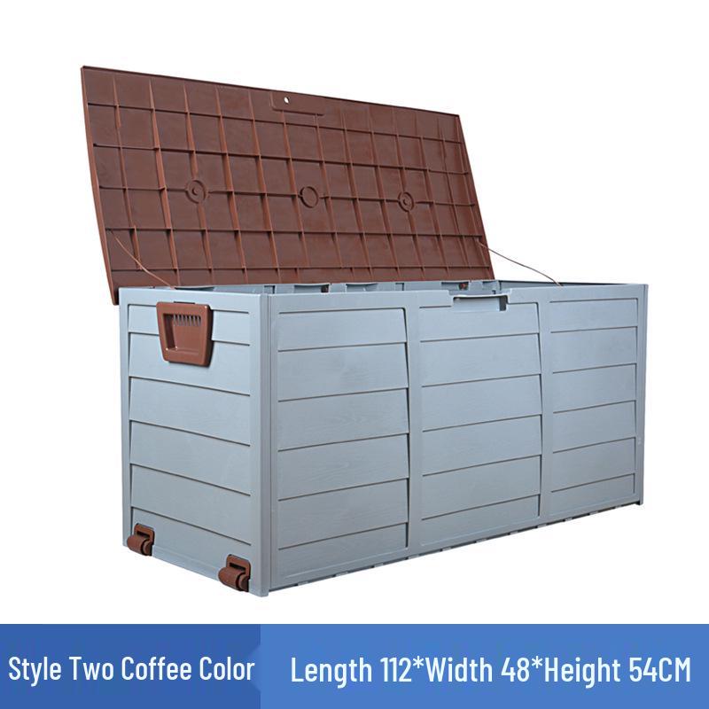 Waterproof Outdoor Storage Shed for Balcony and Garden Tools