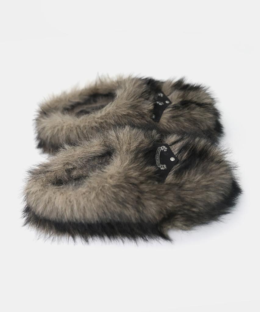 Badblood Viper Fur Loafers - Coyote
