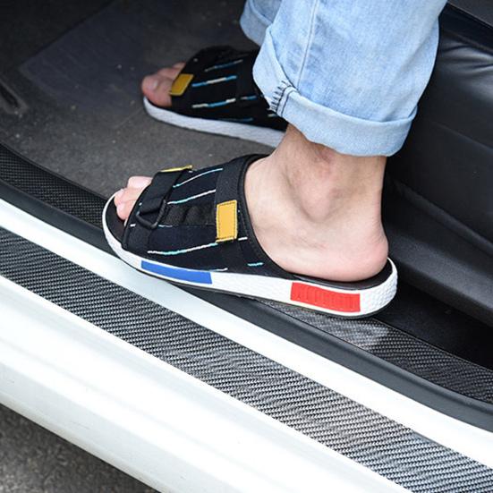 

10 м защита кромки двери автомобиля углеродное волокно защита порога автомобиля автомобильная защитная пленка для порога автомобиля декоративная пленка для багажника автомобильные аксессуары