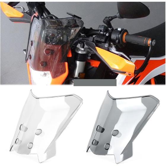 Kompatibilné s Všetky 690 SMCR Enduro / 500 450 350 300 250 SM SMCR EXC XC XCW 125-500 Motocykel Čelné sklo Veterný štít Deflektor vetra