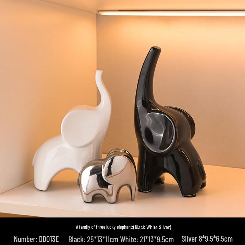 Ruijie Auspicious Elephant Wine Cabinet Ornament