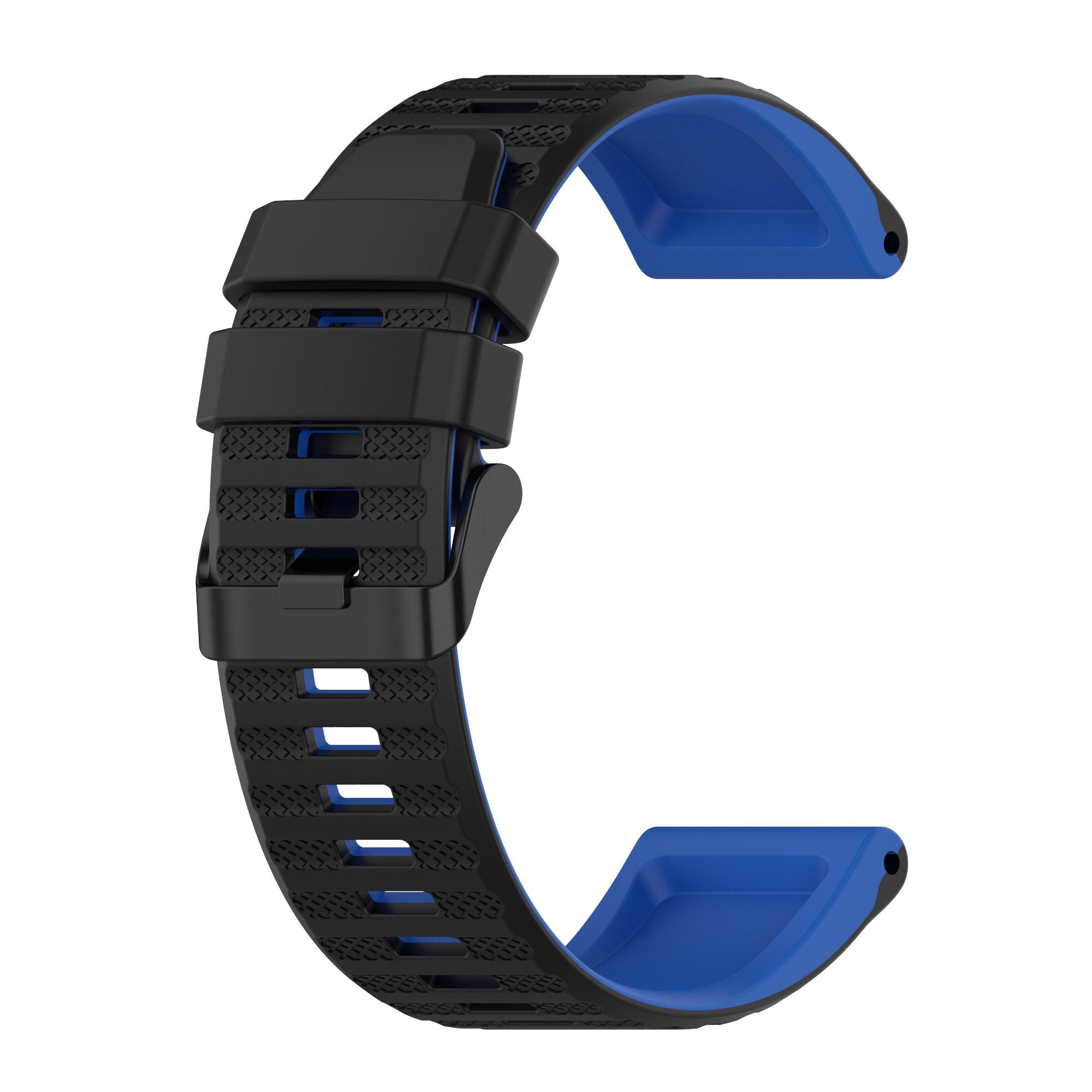 

Силиконовый ремешок 22 мм 26 мм для Garmin Fenix7x/6x/5x/спортивный ремешок для часов Garmin Fenix7/6/5, браслет для умных часов с аксессуарами для инструментов 26mm бездна/чёрный