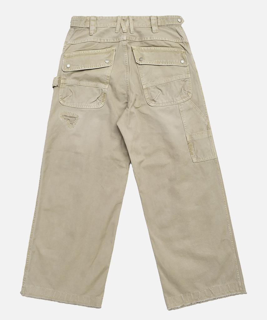 Mideueobdeiteu Wide Fit Destroyed Work Pants_2Color