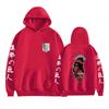Japanes Anime Attack on Titan Printed Hoodie Men Fashion Long Sleeve Fleece Hip Hop Sweatshirts Casual Tops Loose