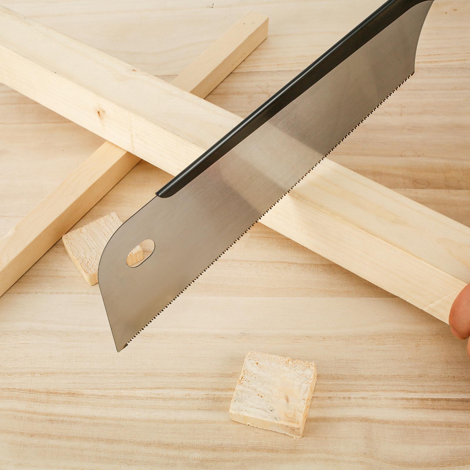 

Japanese SK5 Steel Hand Saw Wood Handle for Dovetail Pull Cutting in Wet and Dry Wood DIY Woodworking Cutting Tool Hand Saw Tool single edge