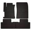 Dywaniki samochodowe gumowe do: Honda Civic IX Limousine (2011-2016) - czarne, dopasowane