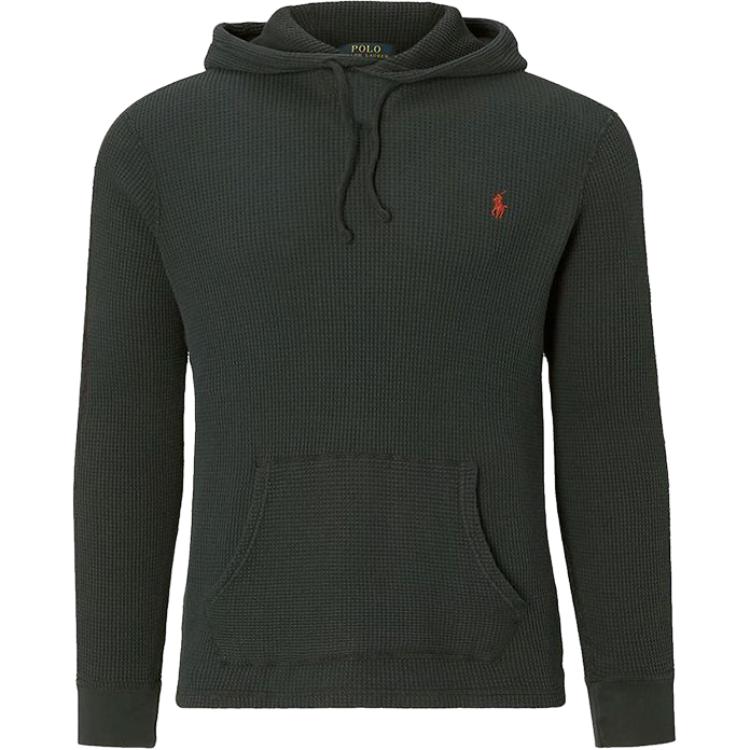 Ralph Lauren Polo  Wafel Lange Mouw Pullover Hoodie Heren hoodies 710767962-001 M