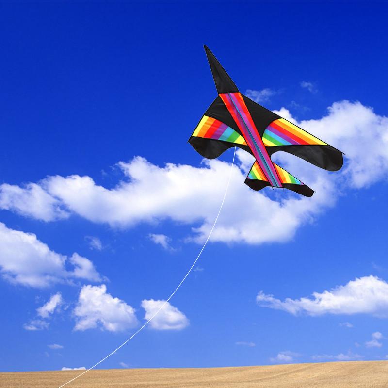 Modern Minimalist Style Colorful Triangular Kite For Children And Adults