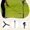 Golf Monopod Phone Holder Aluminum Alloy with Ground Stake Smartphone Mount Selfie Rod for Training