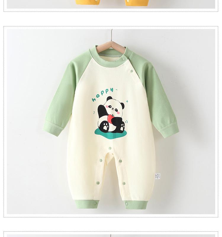 Autumn & Winter Infant & Toddler Long-Sleeve Cotton Romper for Baby Boys & Girls