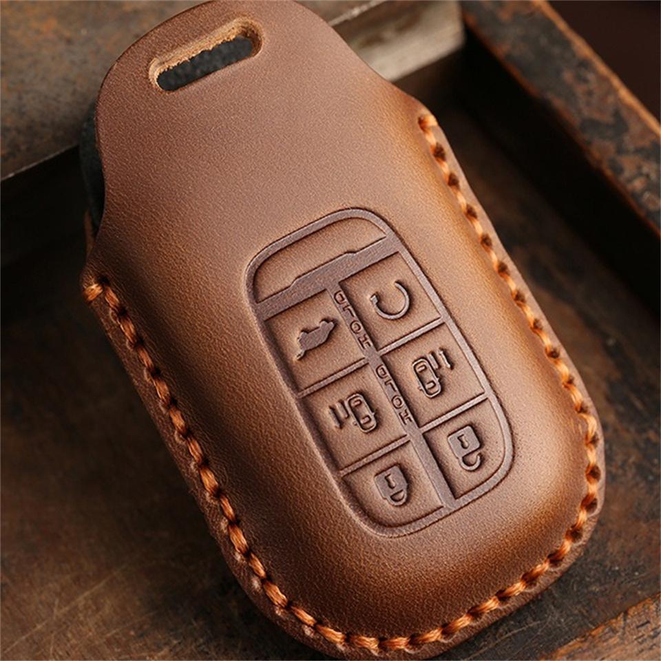 Car Key Case Cover Key Bag for Honda Civic Accord Vezel 2022 Accessories Car-Styling Holder Shell Keychain Protection