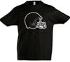 American Football Helmet Kids Boys Kids Boys T-Shirt Player Helmet Addiction Love Addictive