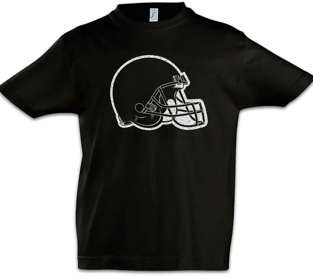 American Football Helmet Kids Boys kids boys T-Shirt Player Helmet Addiction Love Addictive 140