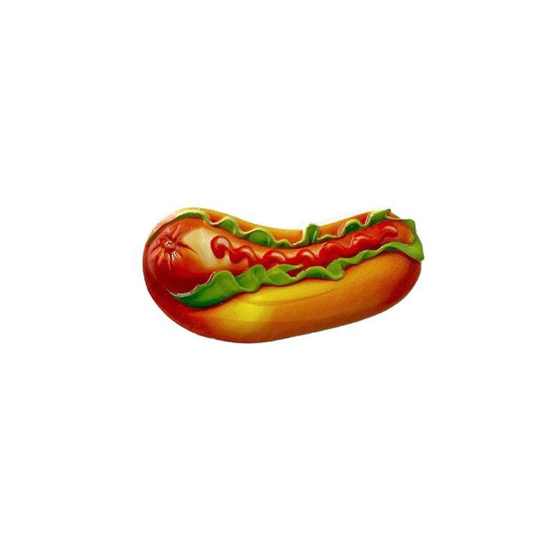 3D Resin Food-Themed Magnet Set for Home Decoration