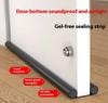 1x Windproof Seal Strip Draught Excluder Stopper Door Bottom Guard Double Protector Doorstop Dustproof Blocker Sealer Soundproof