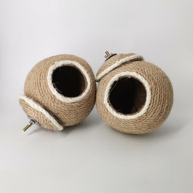 Coir Bird Nest Bird Nest Pet Supplies Toys Coir Bird Nest Coconut Nest Wen Bird Nest Tigerskin Peony