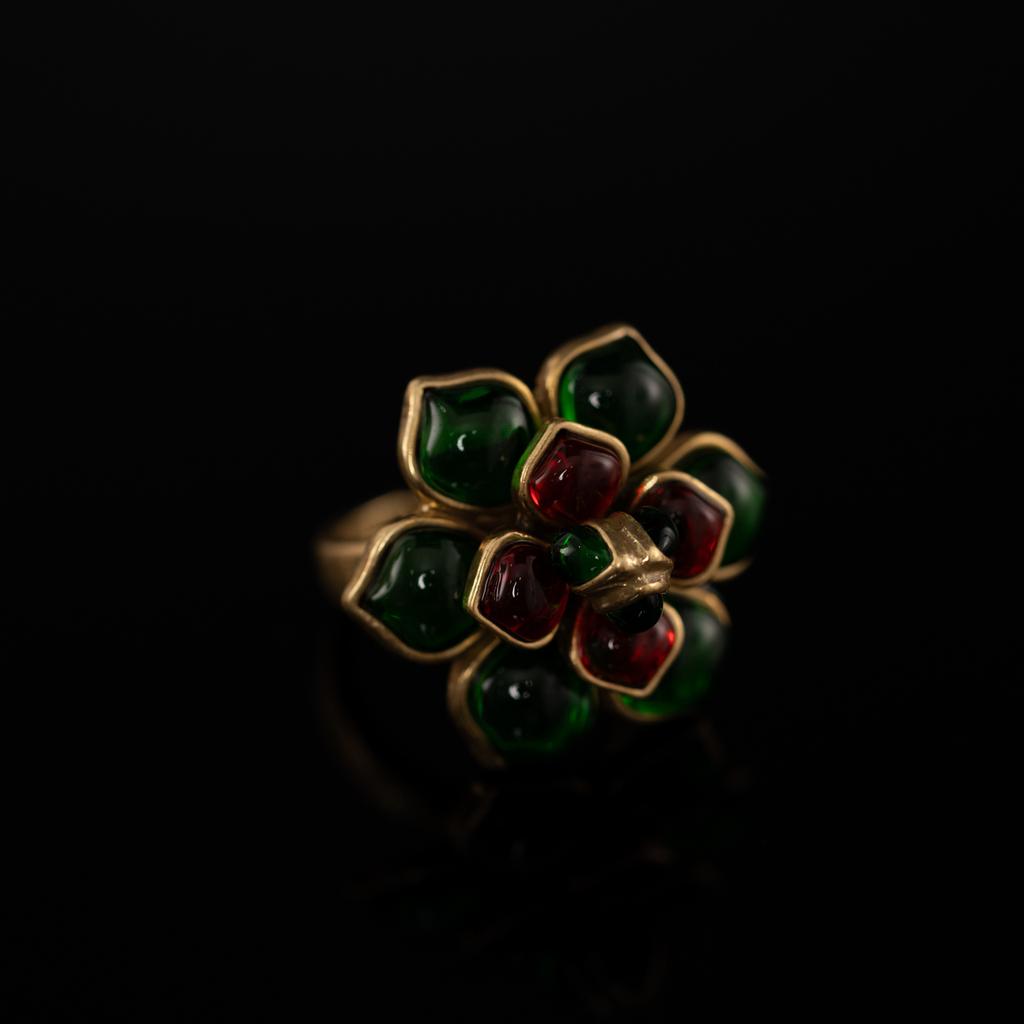 Medieval Copper Alloy Ring, Retro Court Style, High Sense Female Designer Temperament, New Ring