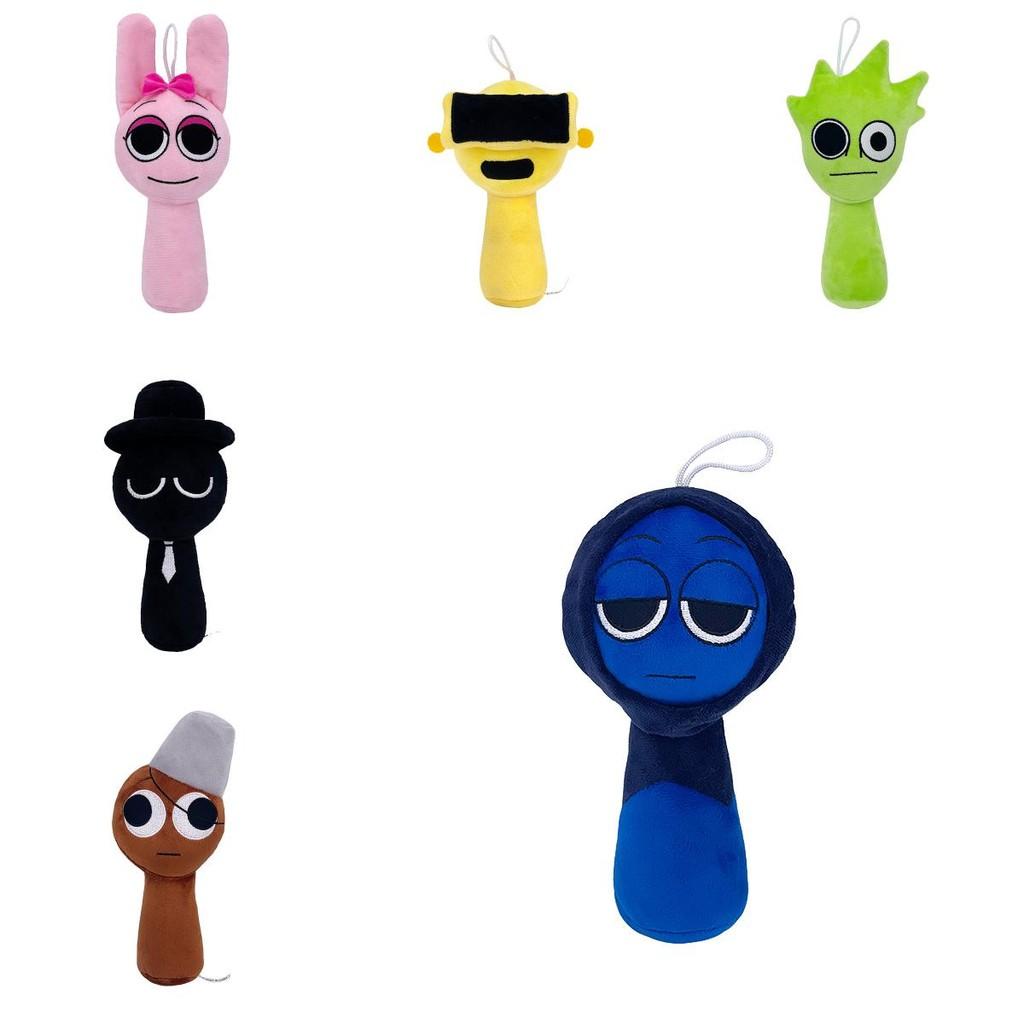 Game Sprunki Plush Toy Cartoon Stuffed Doll Pendant Decoration Gift Children