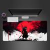 Sakura Japonês Samurai Mouse Pad Preto Tapete de Mesa Gamer Teclado Empresa Gaming Laptop Mesa PC Acessórios de Escritório Mesa de Computador